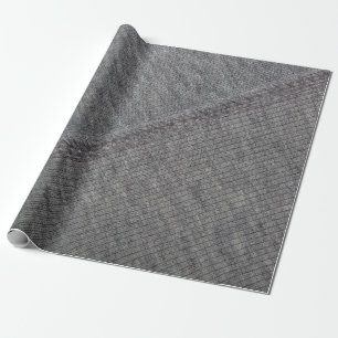 texture of grey fabric with abstract drawings and wrapping paper