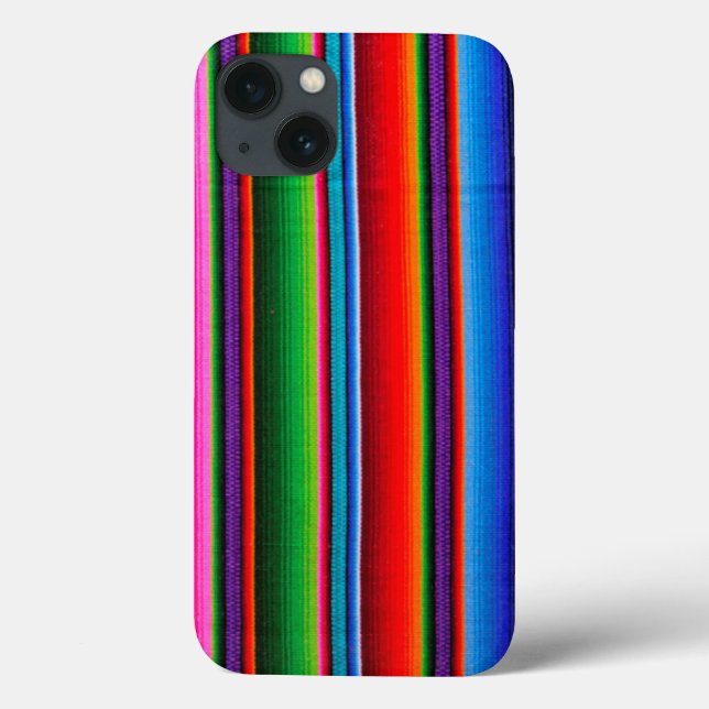 Texture Of Mexican Fabric Case-Mate iPhone Case (Back)