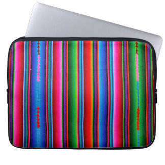Texture Of Mexican Fabric Laptop Sleeve