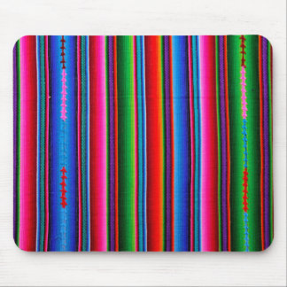 Texture Of Mexican Fabric Mouse Mat