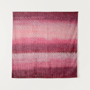 texture of the knitted fabric with an abstract pat tapestry