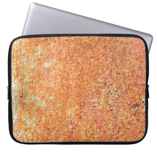 Texture of the old painted metalabstract, age, anc laptop sleeve