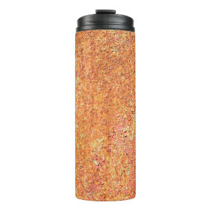 Texture of the old painted metalabstract, age, anc thermal tumbler