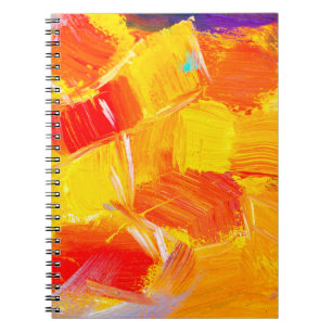 texture oil painting fruit painting colourful flor notebook