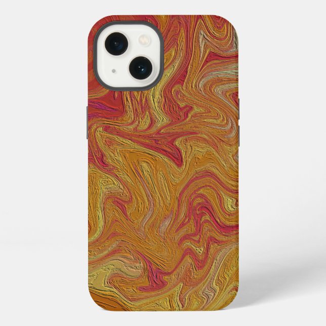 Texture-pattern-abstract-art iPhone Case (Back)