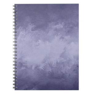 Texture selenium blue acrylic notebook