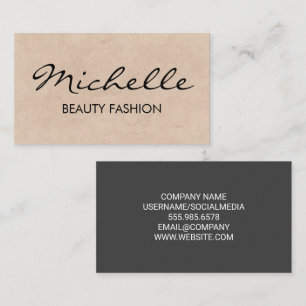 Texture Simple Background   Professional Business Card
