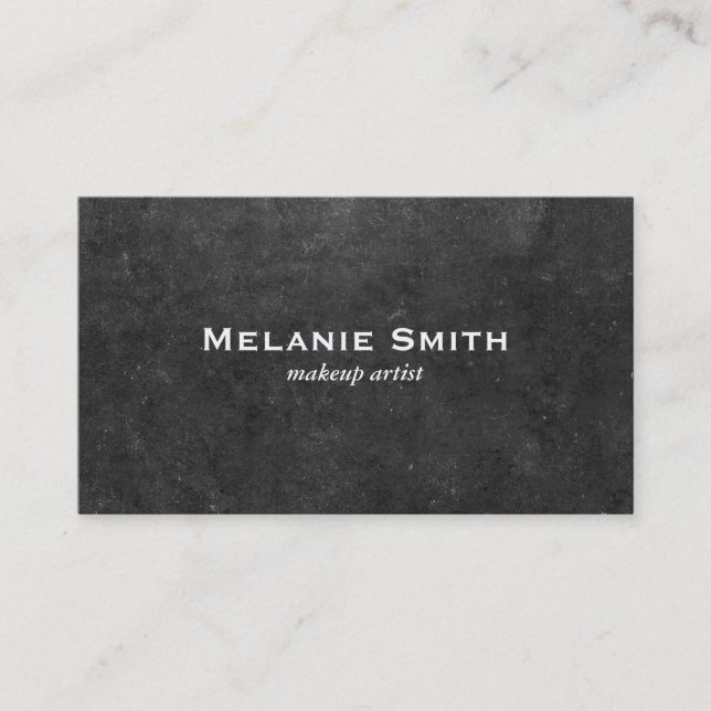 Texture / Slate Business Card (Front)