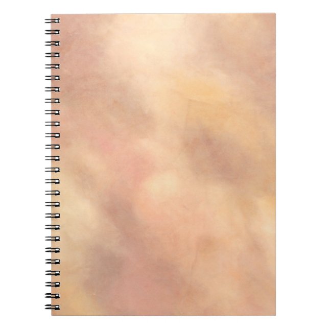 Texture soft pastel soft cracks notebook (Front)
