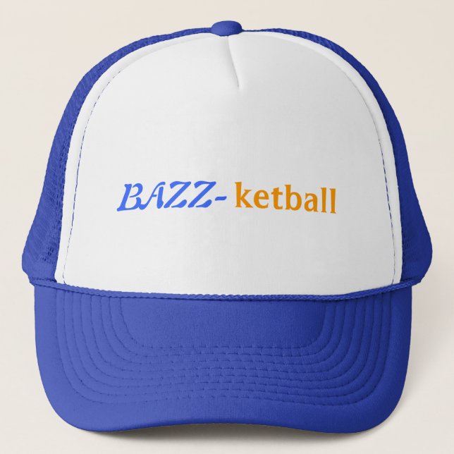 Texture & Team Spirit_Bazz-ketball Trucker Hat (Front)