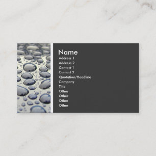 Texture Tone (Car Hood) Business Card