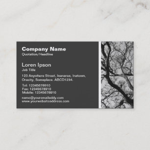 Texture Tone - Magnolia Branches Business Card