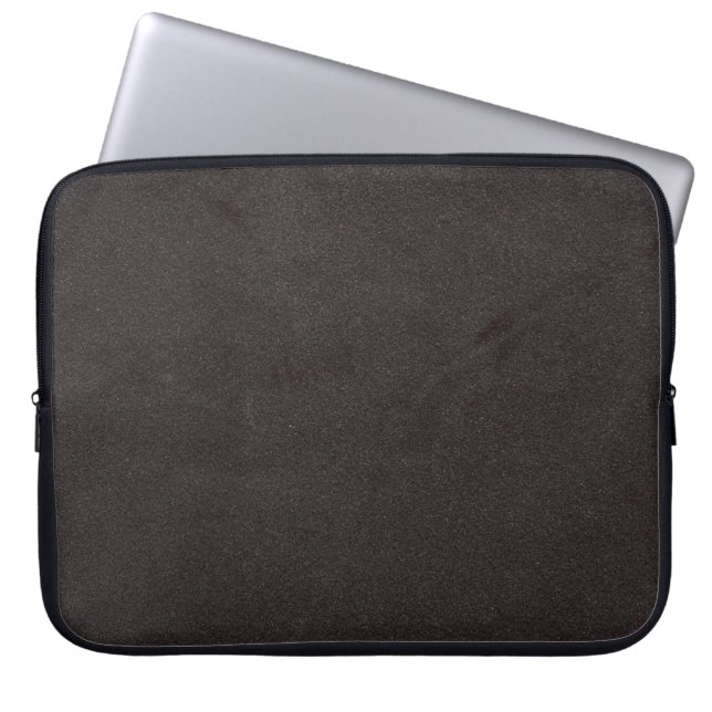 Texture velvet colour texture laptop sleeve (Front)