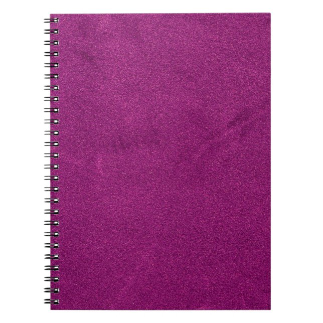 Texture velvet colour texture notebook (Front)