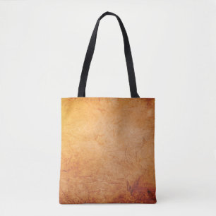 Texture vintage aged paper light tote bag
