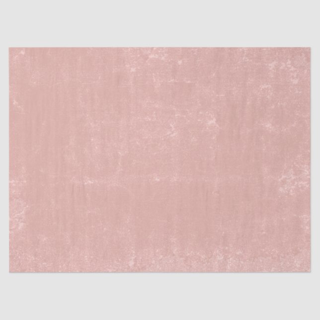 Texture Vintage Blush Pink Decoupage Pattern Tissue Paper (Front)