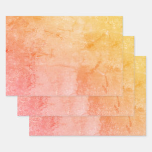 Texture Vintage Blush Pink Gold Decoupage Pattern Wrapping Paper Sheet