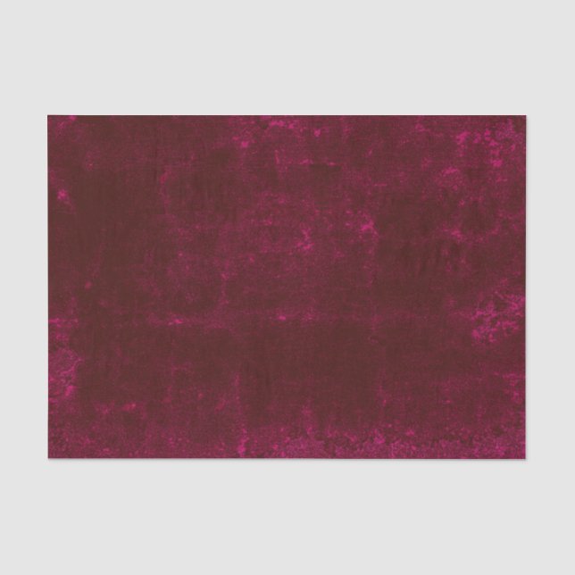 Texture Vintage Chic Red Pink Decoupage Tissue Paper (Front)