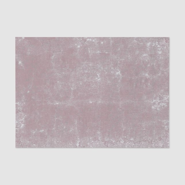 Texture Vintage Dusty Rose Pink Distressed Tissue Paper (Front)