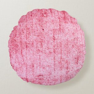 Texture, wall, concrete background. Wall fragment Round Cushion