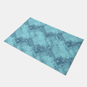 Texture, water and ice. doormat