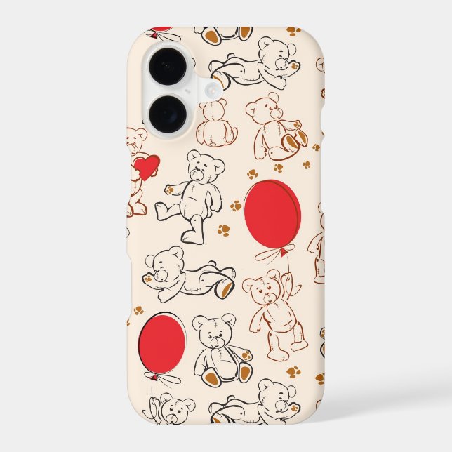 Texture With Teddy Bears (Back)