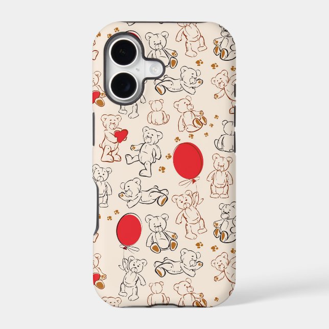 Texture With Teddy Bears (Back)