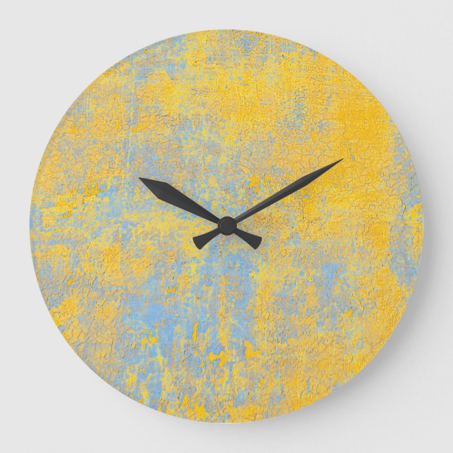 texture yellow large clock (Front)