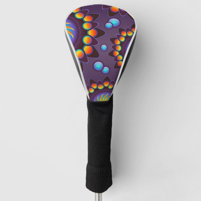 Texture | Zazzle_Growshop. Golf Head Cover (Front)