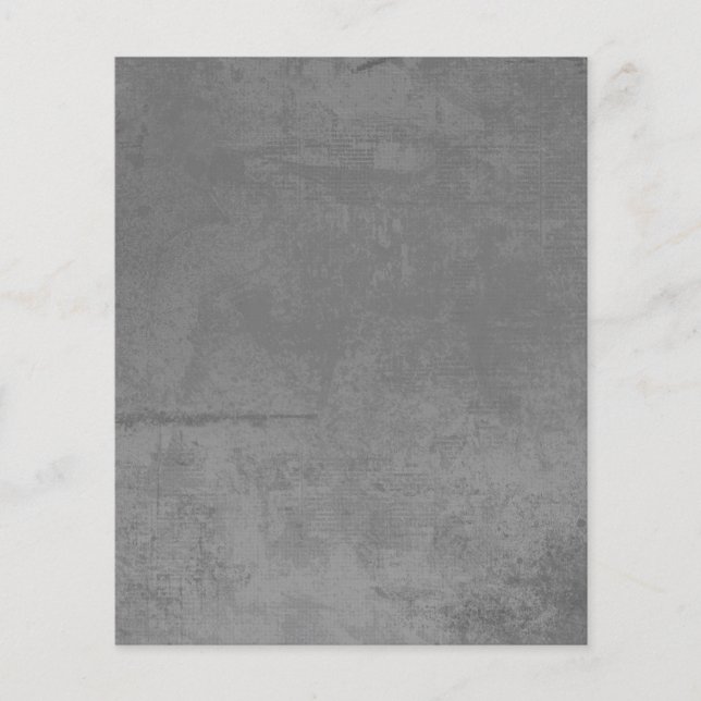 textured24 GRAY GREY CONCRETE TEXTURED BACKGROUND Flyer (Front)