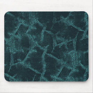 Textured black and turquoise napkins mouse mat