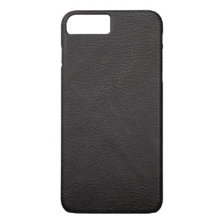 Textured Black Leather iPhone 8 Plus/7 Plus Case