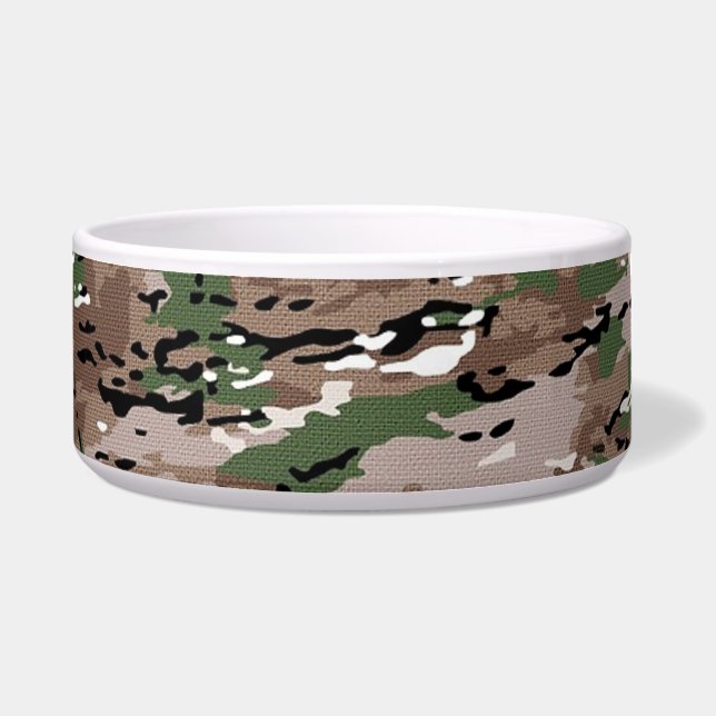 Textured Blended Army Camo Dog (Front)