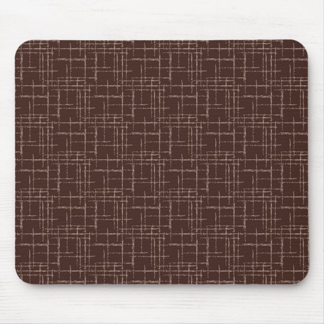 Textured brown.  mouse mat (Front)