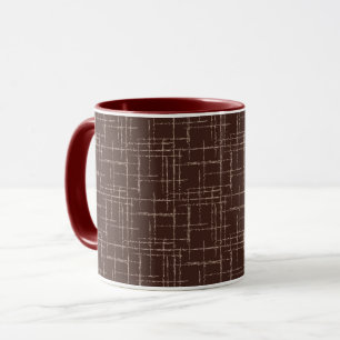 Textured brown.  mug