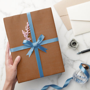 Textured Brown Wrapping Paper