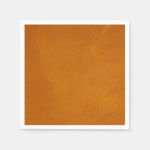 Textured Burnt Orange Napkin