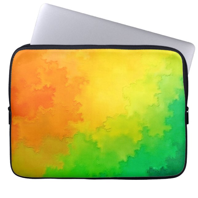Textured Colour Blend Laptop Sleeve (Front)