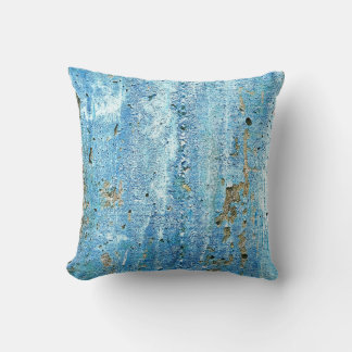 Textured concrete wall, rust stains. cushion
