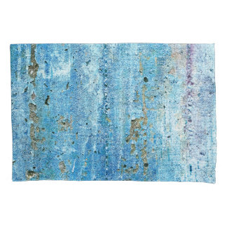 Textured concrete wall, rust stains. pillowcase