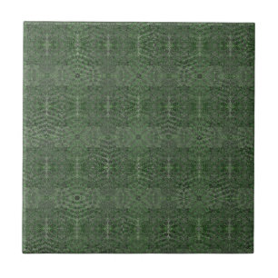 Textured dark grey-green. tile