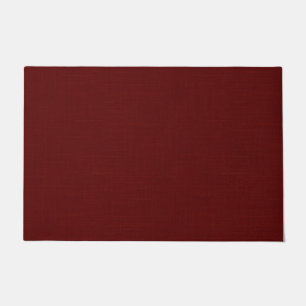 Textured dark red, red-brown.  doormat