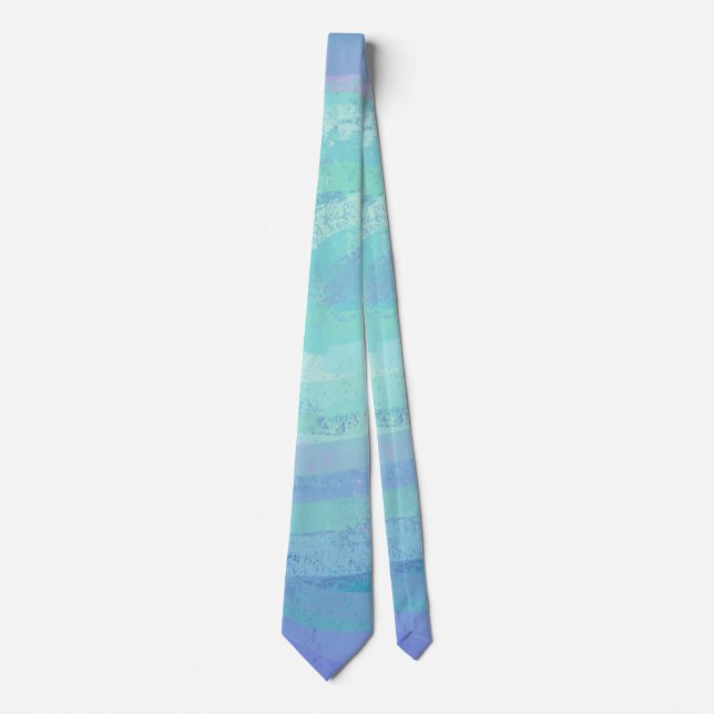 Textured Glacier Blue Tie (Front)