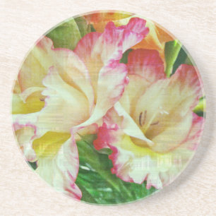Textured Gladiola Coaster