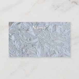 Textured Glass Business Card