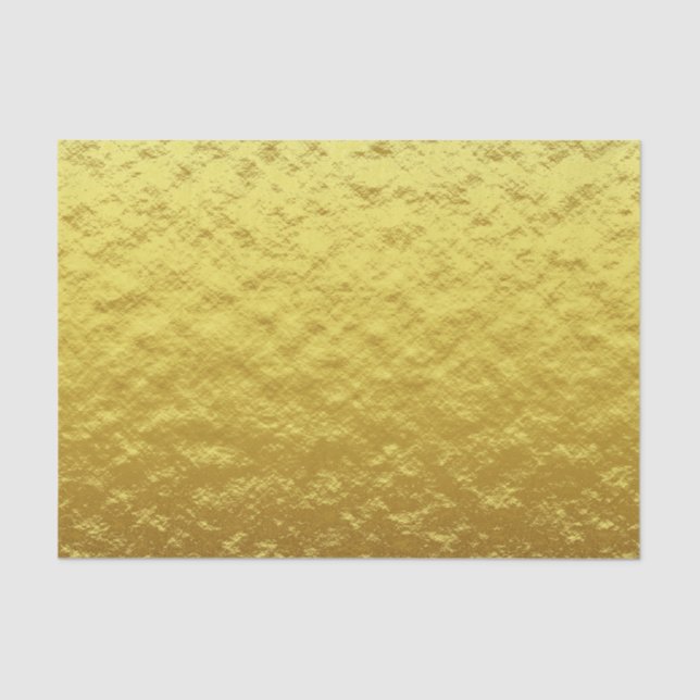 Textured Gold Foil Tissue Paper (Front)