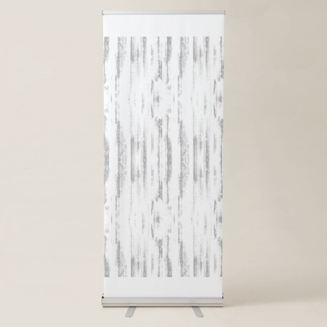 Textured Grey Banner | Modern Minimalist Display (Front)