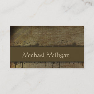 Textured Grunge Business Card