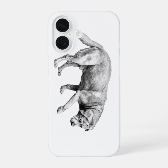 Textured Guard iPhone 16 Case (Back)