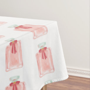 Textured Hand-drawn Bridal Bottle Tablecloth